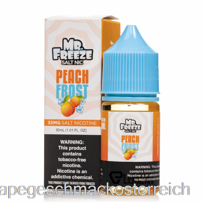 Peach Frost – Mr Freeze Salts – 30 Ml, 35 Mg Vape-Geschmack